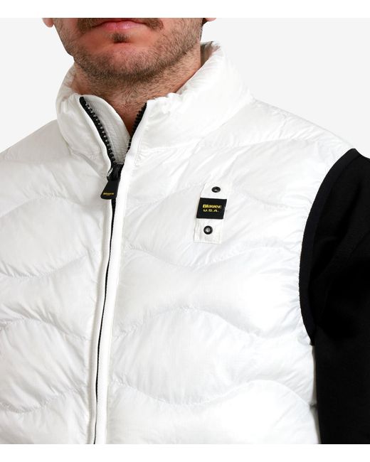 Blauer White Sweaters for men