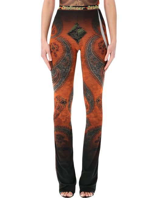 OTTOLINGER Broek Bruin in het Multicolor