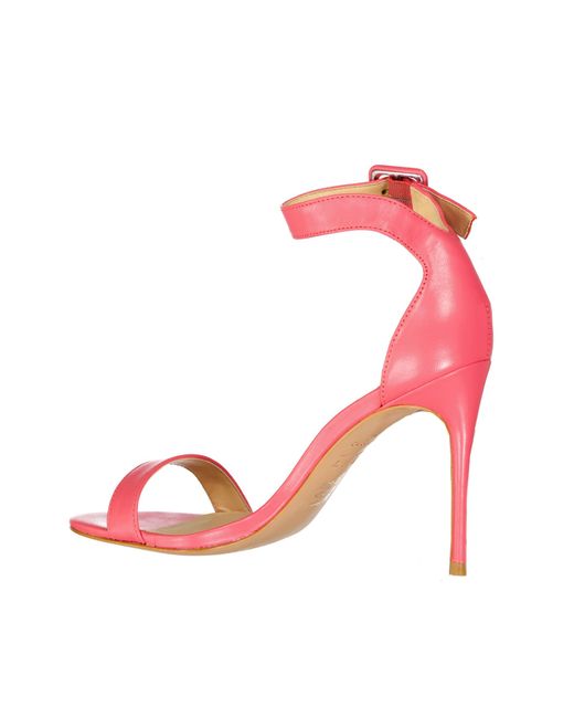 Carrano Pink Mestico Leather Sandals