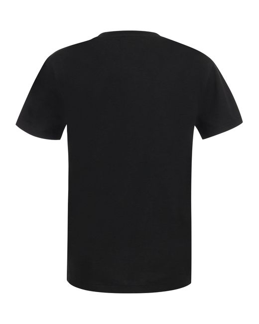 Polo Ralph Lauren Custom Slim Fit Jersey T -shirt in het Black voor heren