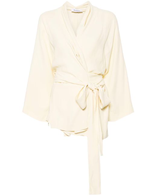 Rodebjer Natural Tennessee Cape Blouse Ls 2300505