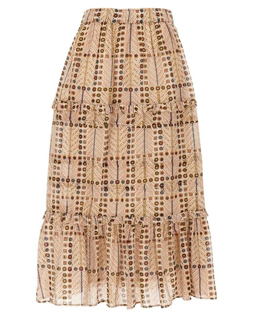 'Diya' falda Isabel Marant de color Natural