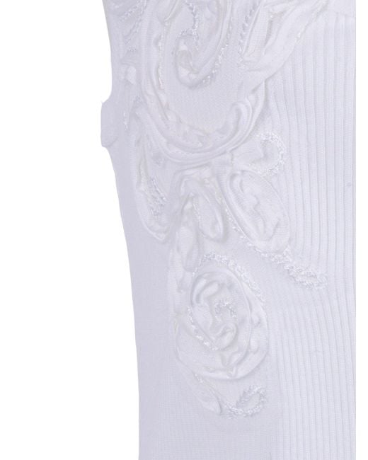 Ermanno Scervino White Canotta