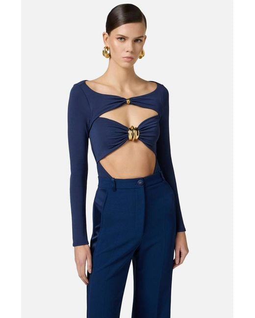 Elisabetta Franchi Blue Body