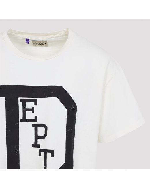 GALLERY DEPT. Blue University Graphic A University Graphic T Shirt