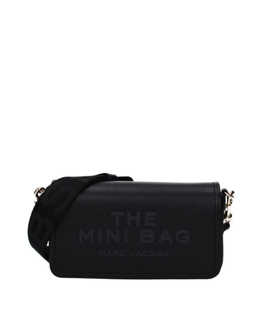 Marc Jacobs Umhängetaschen die Mini -Tasche Frauen Leder schwarz in Black für Herren