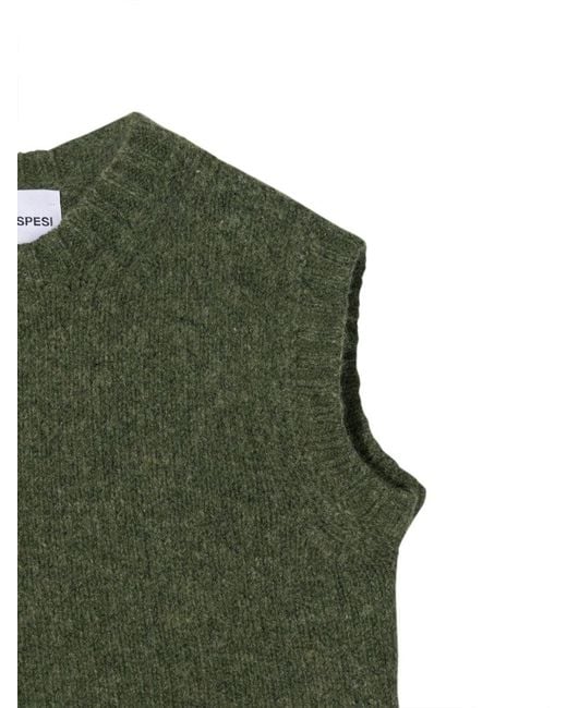 Aspesi Green Tricot Vest