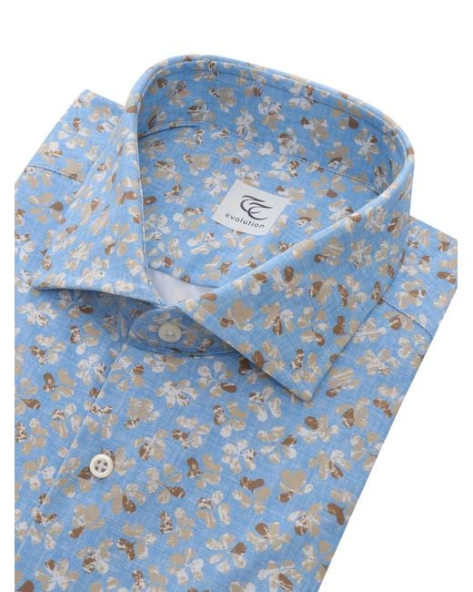 Sonrisa Blue Camicia Uomo