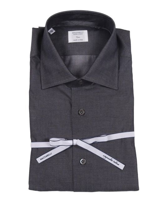 MAZZARELLI CAMICIE Black I'Ve Got To Go