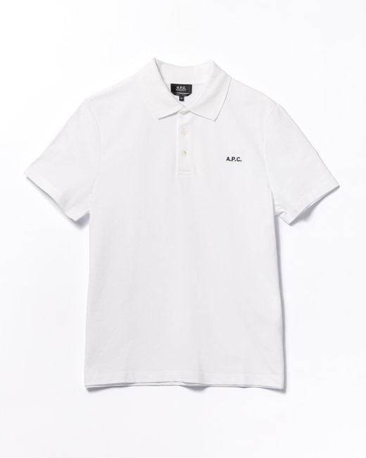 A.P.C. T -Shirts und Polos weiß in White für Herren