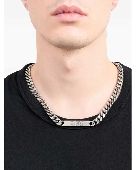 MM6 by Maison Margiela Multicolor Logo Necklace