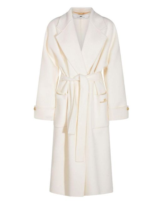 Elisabetta Franchi White Coats