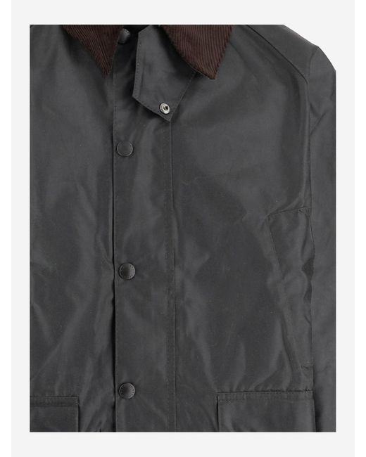 Barbour Black Bedale Waxed Jacket