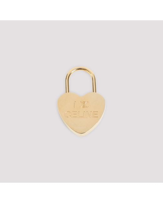 Céline Metallic Pendant Lock