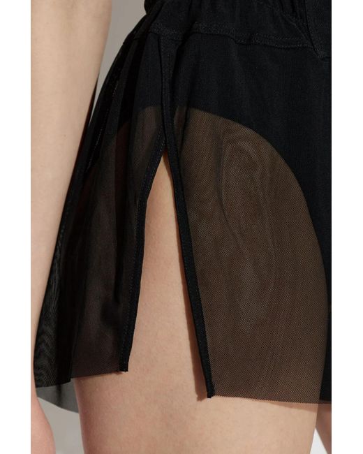 Rick Owens Boksshort in het Black