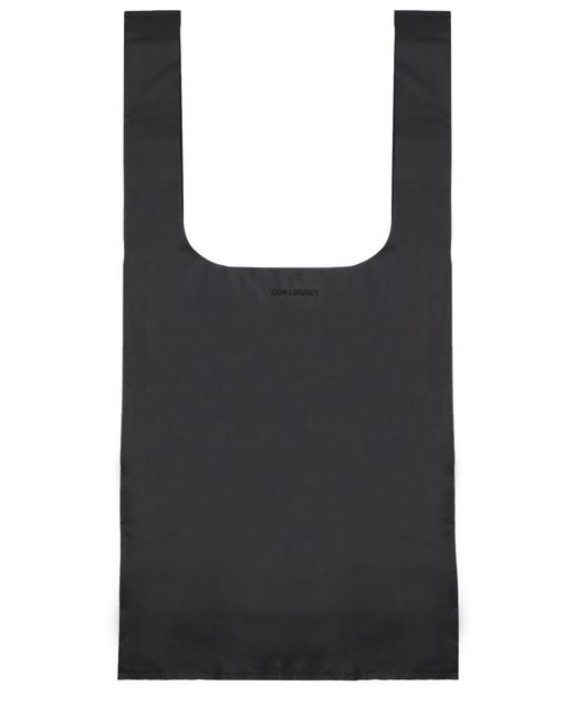 Our Legacy Black Shoulder Bag Grocery