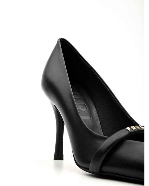 Furla Black Mit Ferse schwarz