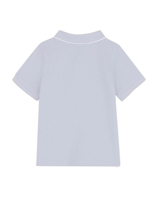 Boss White Polo Maniche Corte