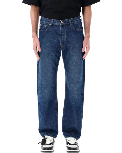 Off-White c/o Virgil Abloh Uit Witte Jeans in het Blue voor heren
