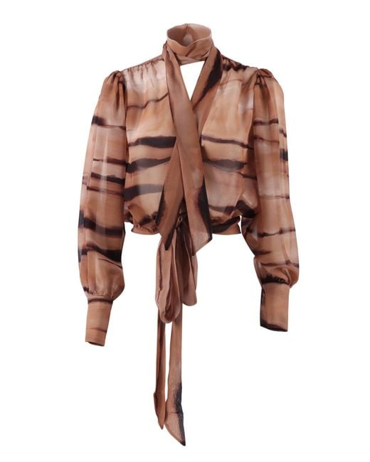 Elisabetta Franchi Brown I Have To Go To The Hospital