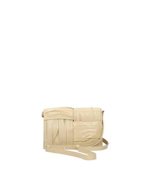 Bottega Veneta Natural Pochette Cassette Donna Pelle/Porridge for men