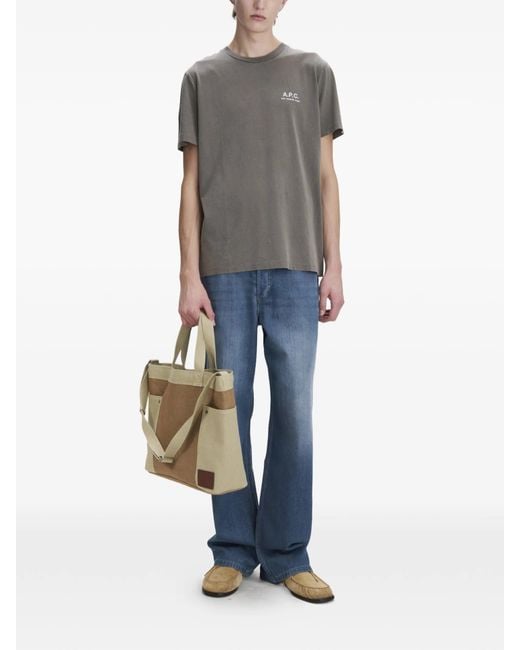 A.P.C. Gray T Shirt Gabby Gots
