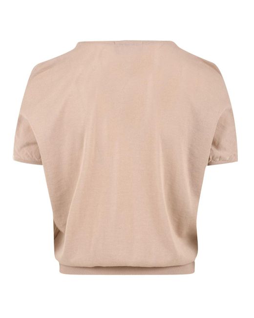 Drumohr Natural T -Shirts und Polos Beige