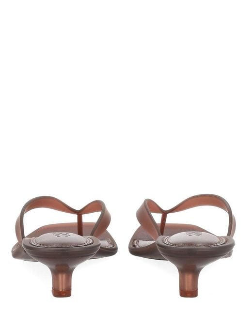 Senso Brown Heeled Sandals Sonya