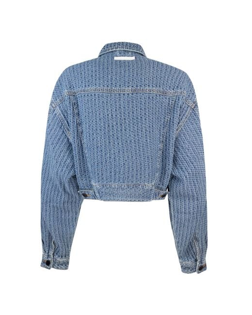 Daily Paper Blue Giubbino Light Relaxed Denim