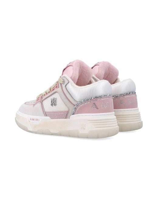 Amiri Pink Sports Shoes "Crystal Ma-1"