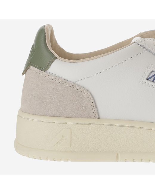 Autry Gray Medalist Low Sneakers