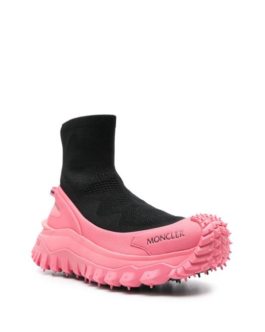 Moncler Pink Sneakers