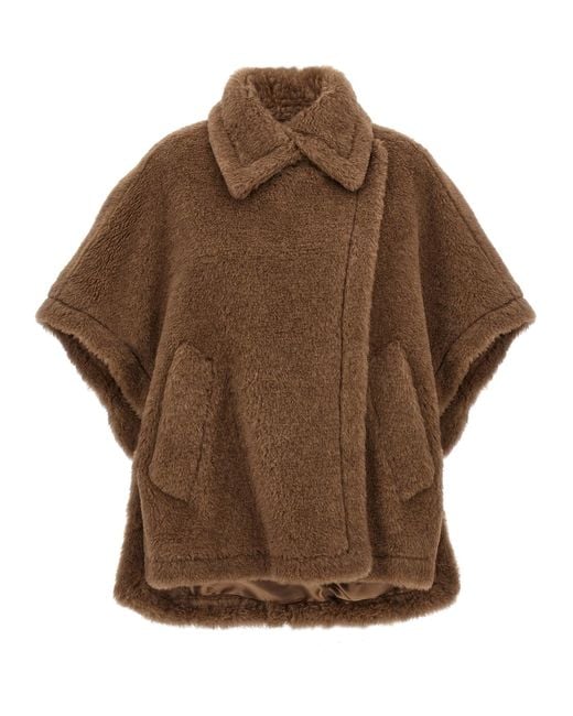 Tebe Mantelle Marrone-Donna di Max Mara in Brown
