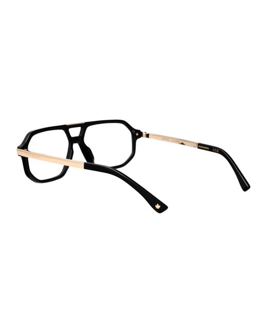 DSquared² Black Acetate Glasses