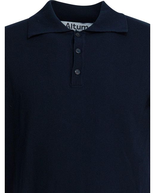 Altum Poloshirts in het Blue voor heren