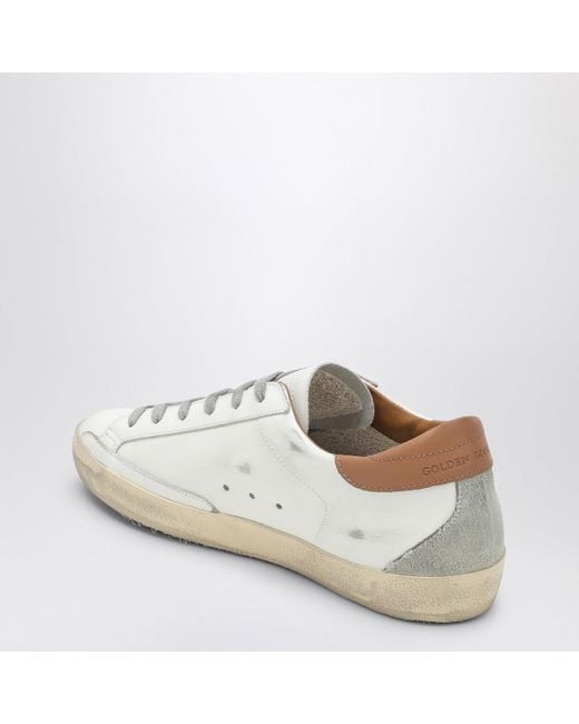 Golden Goose Deluxe Brand White And Superstar Low Sneakers