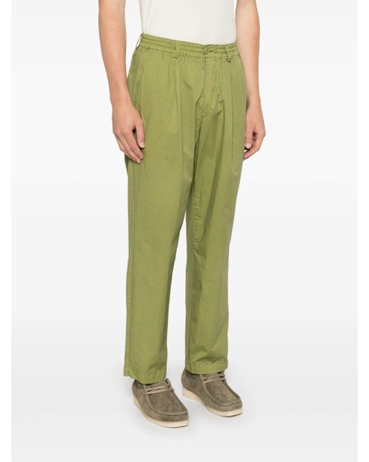 Paura Green Gerard Pants Whit Pence for men