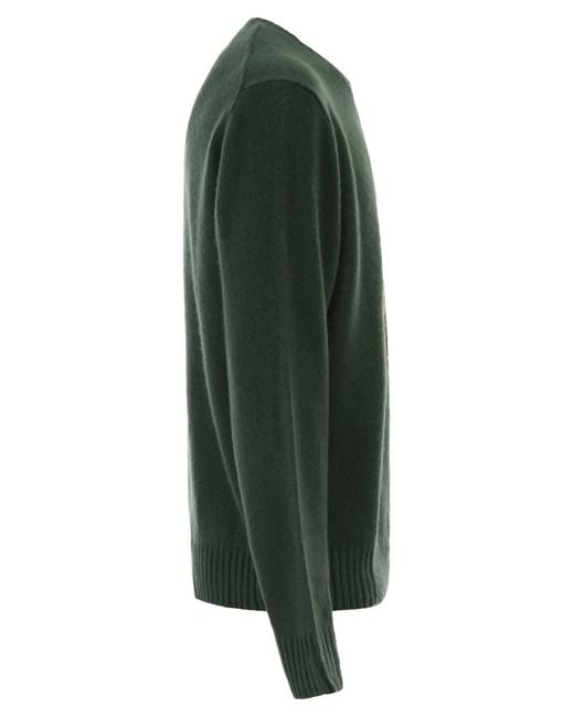 Polo Ralph Lauren Green Maglia Polo Orso for men