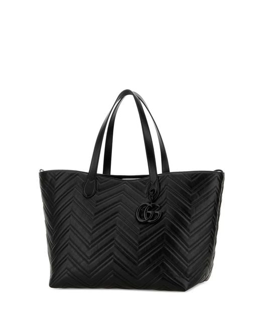 Gucci Black Handbag With Removable Pouch