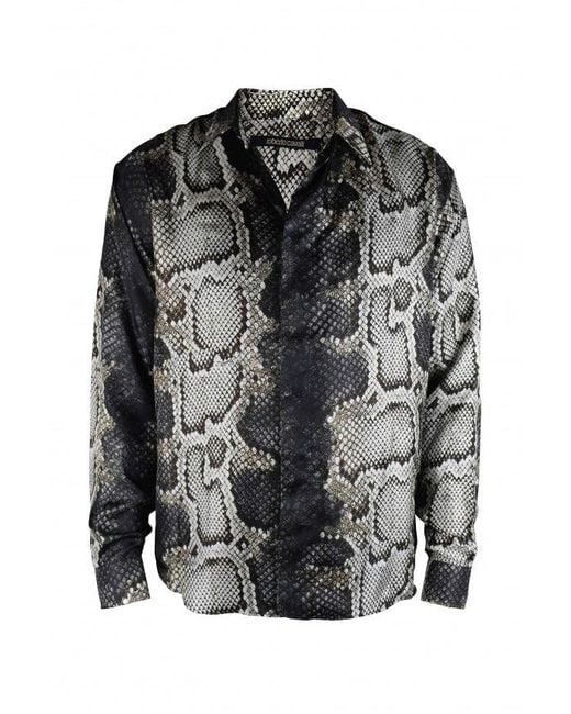 Roberto Cavalli Hemd in Black für Herren