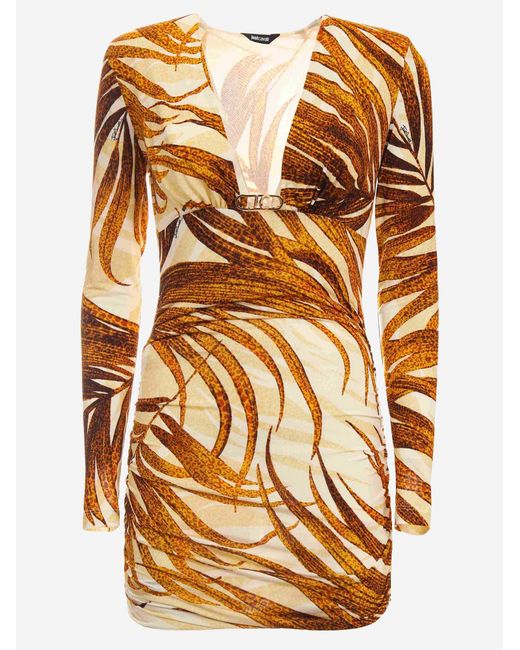 Just Cavalli Orange Dress
