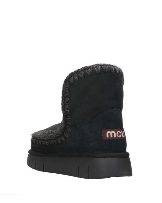 Mou Black Stiefel schwarz