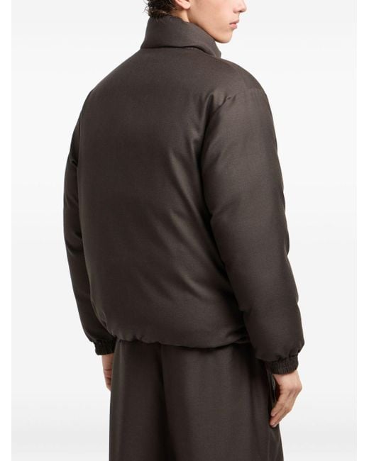 Emporio Armani Black Short Down Jacket for men