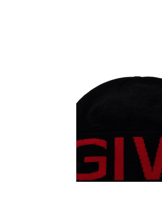 Givenchy Wool Logo Hut in Black für Herren