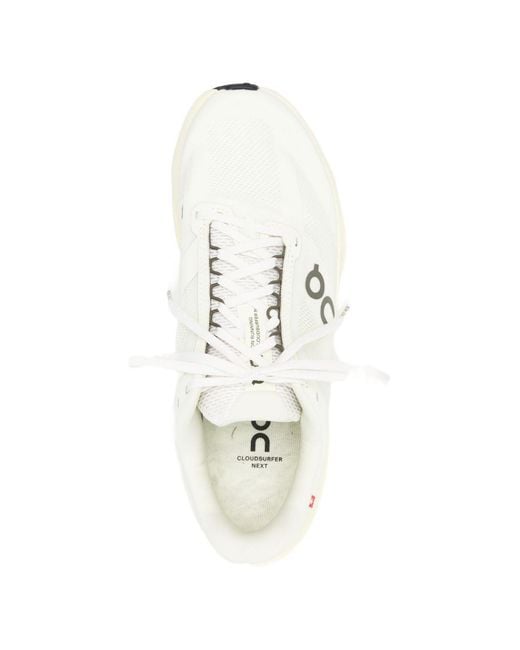 On Shoes White Sneakers Outer: Fabric
