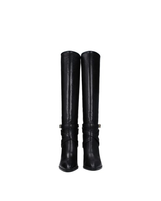 Céline Black Leather Boot