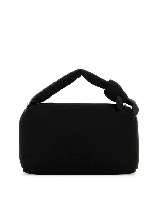J.W. Anderson Black Jw Anderson Fabric Jwa Puffy Handbag for men