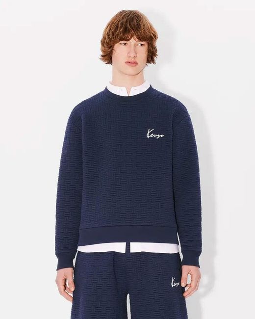 KENZO Blue Sweaters
