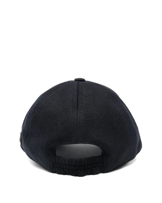 Lardini White Wool Hat for men