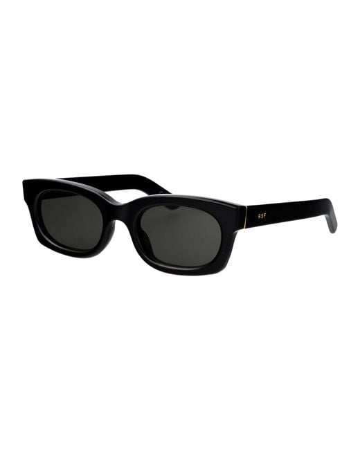 Retrosuperfuture Black Rectangular Sunglasses B5 B Blk